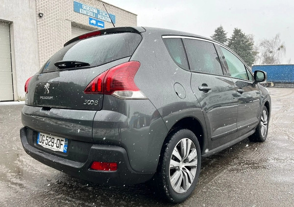 Peugeot 3008 cena 17900 przebieg: 220000, rok produkcji 2014 z Chodzież małe 352